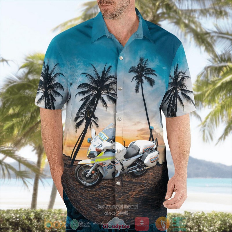 Queensland Police Service Motorbike Hawaii 3D Shirt 4 Queensland Police Service Motorbike Hawaii 3D Shirt word1