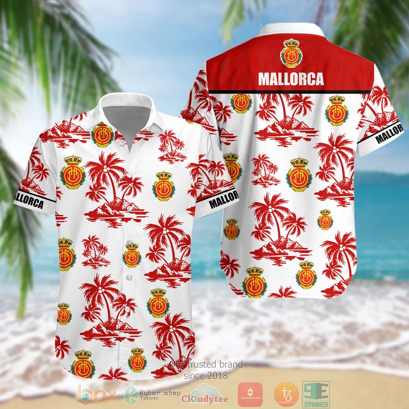 NEW RCD Mallorca Hawaii Shirt word2