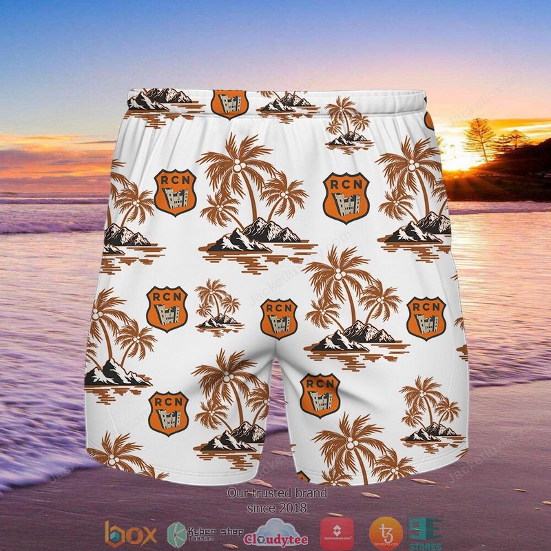 RC Narbonne Hawaiian Shirt, Beach Short 2 RC Narbonne Hawaiian Shirt, Beach Short word2