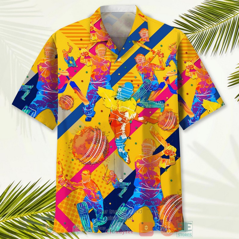 NEW Cricket Color Hawaiian Shirt 2 NEW Cricket Color Hawaiian Shirt word1