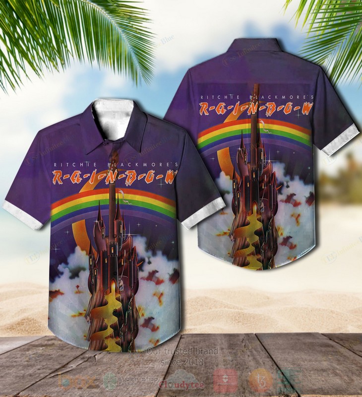 BEST Rainbow Blackmore's Album Aloha Hawaiian Shirt