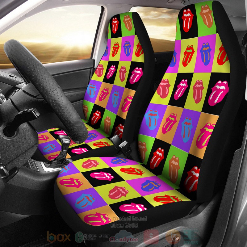 BEST Rainbow Tongue Luxury Car Seat Covers