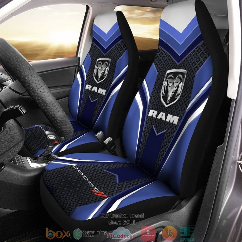 Ram Truck Navy black Limited Car Seat Covers