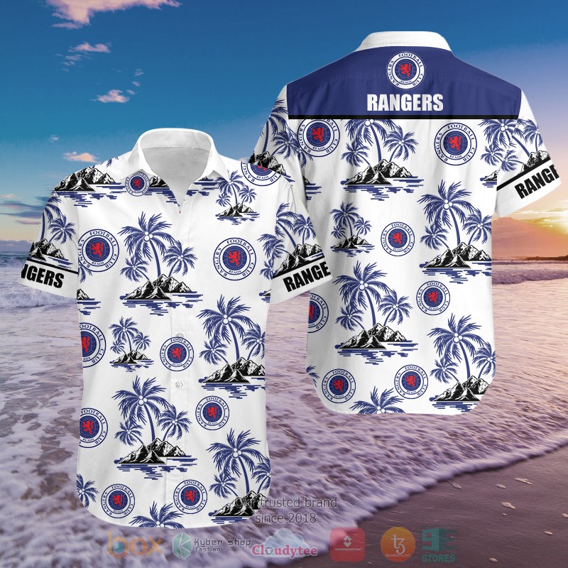 HOT Rangers F.C Hawaiian Shirt word1