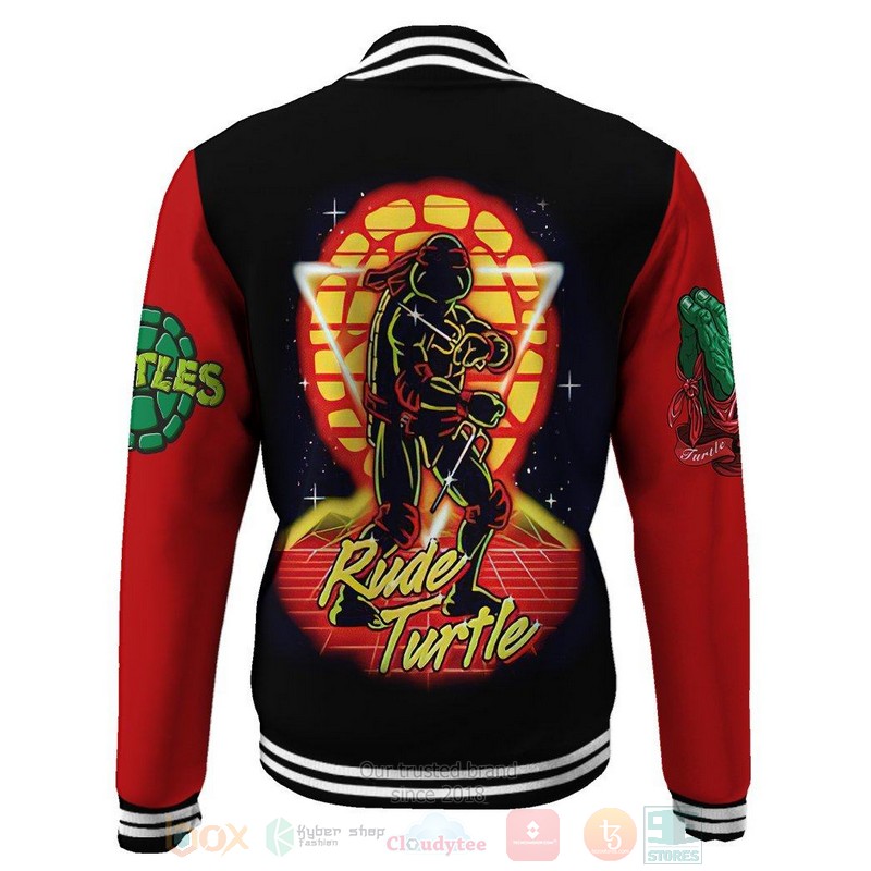 BEST Raphael Raph TMNT Red Cosplay Custom Name Unisex Baseball Jacket 2 BEST Raphael Raph TMNT Red Cosplay Custom Name Unisex Baseball Jacket word1