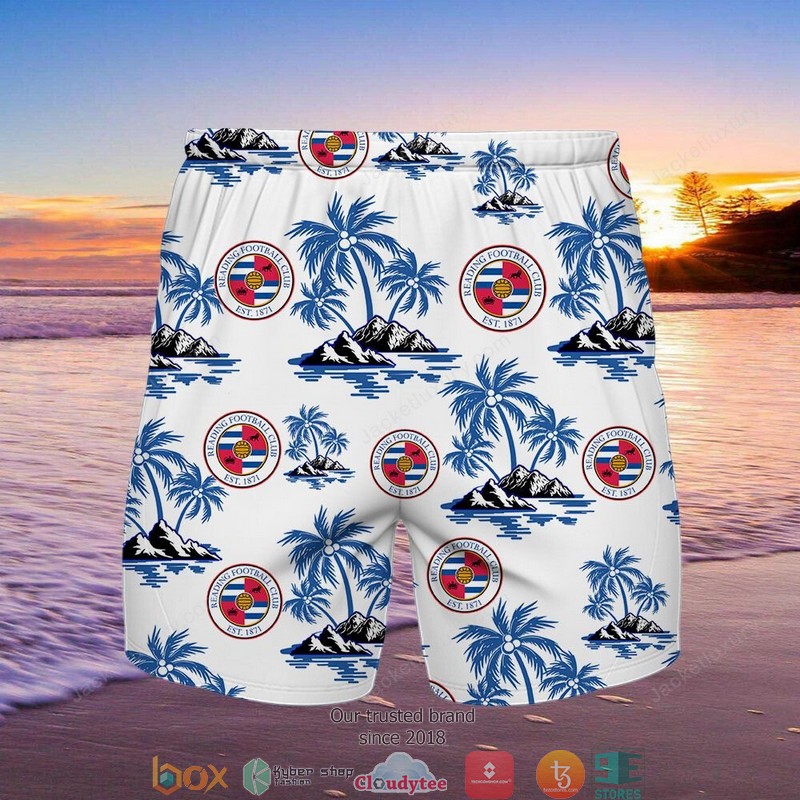 Reading F.C Hawaiian Shirt, Beach Short 2 Reading F.C Hawaiian Shirt, Beach Short word3