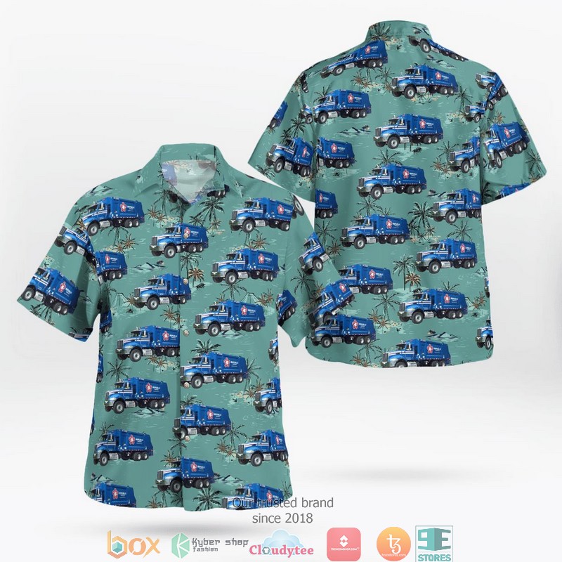 Republic Services Peterbilt 348 Heil 5000 Rear Loader Hawaiian Shirt 8 Republic Services Peterbilt 348 Heil 5000 Rear Loader Hawaiian Shirt word3