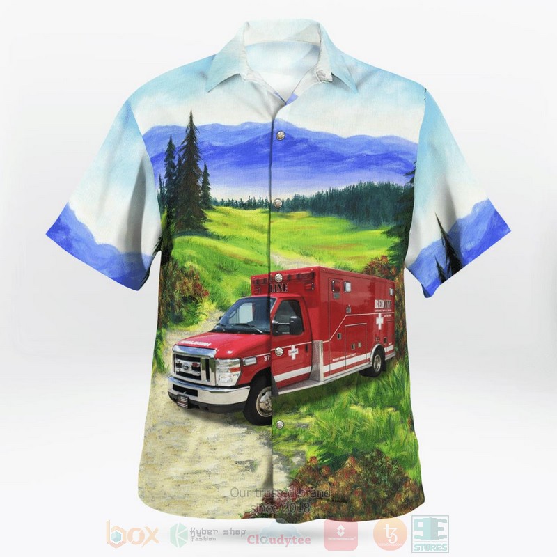 BEST Richmond, Indiana, Red Line EMS 3D Aloha Shirt 2 BEST Richmond, Indiana, Red Line EMS 3D Aloha Shirt word3