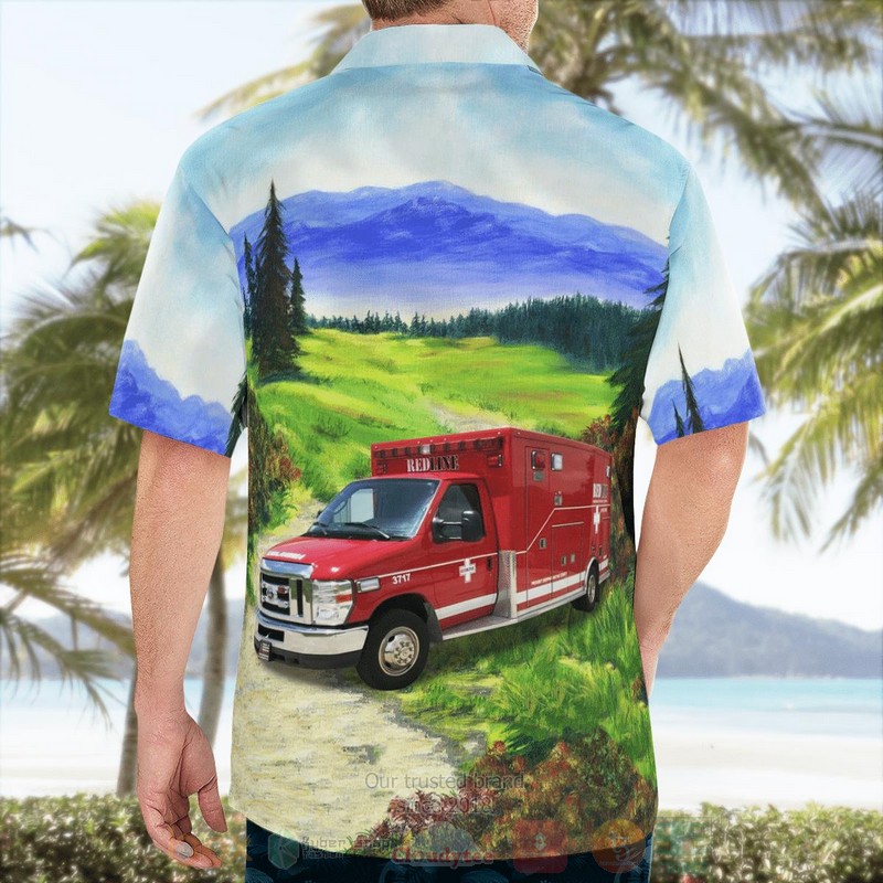 BEST Richmond, Indiana, Red Line EMS 3D Aloha Shirt 4 BEST Richmond, Indiana, Red Line EMS 3D Aloha Shirt word3