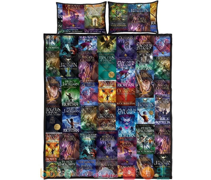 Rick Riordan Percy Jackson & Magnus Chase Quilt Bedding Set 5 Rick Riordan Percy Jackson & Magnus Chase Quilt Bedding Set word3