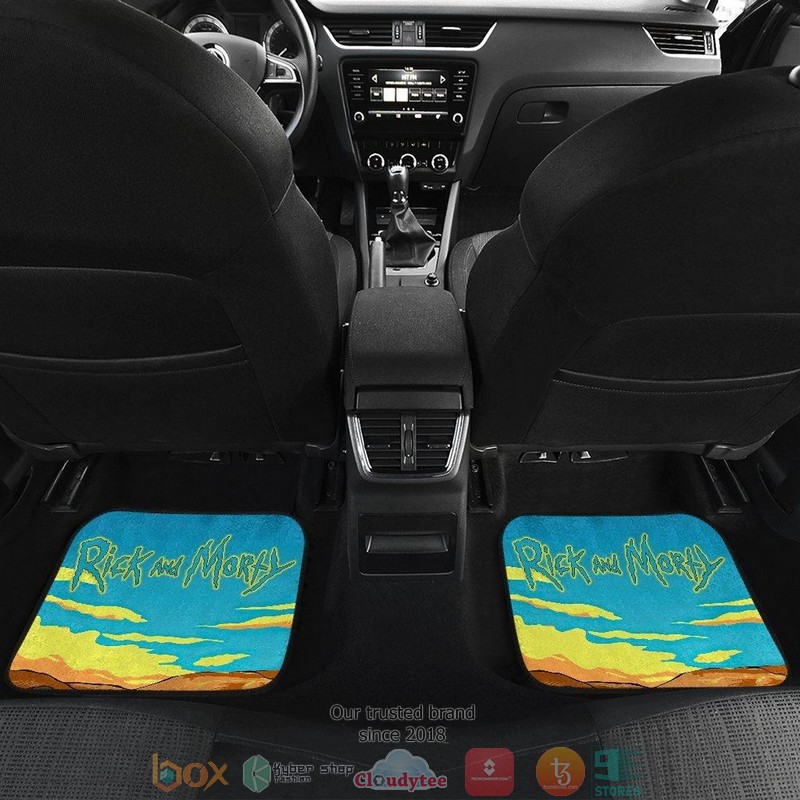 NEW Rick and Morty X Breaking Bad Cartoon Car Floor Mats 5 NEW Rick and Morty X Breaking Bad Cartoon Car Floor Mats word1
