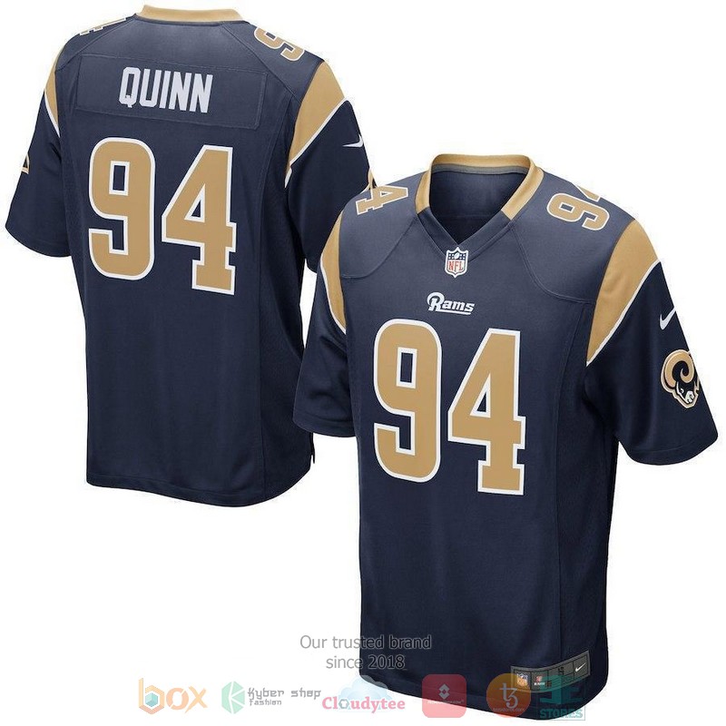 NEW Robert Quinn Los Angeles Rams Football Jersey word1