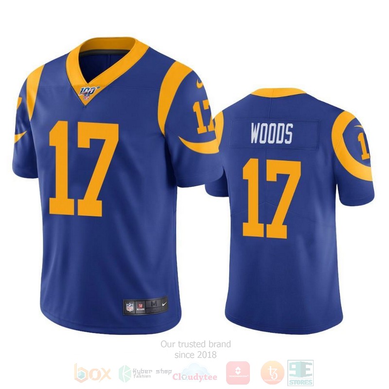 BEST Robert Woods Los Angeles Rams, Blue Jersey Football 2 BEST Robert Woods Los Angeles Rams, Blue Jersey Football word3
