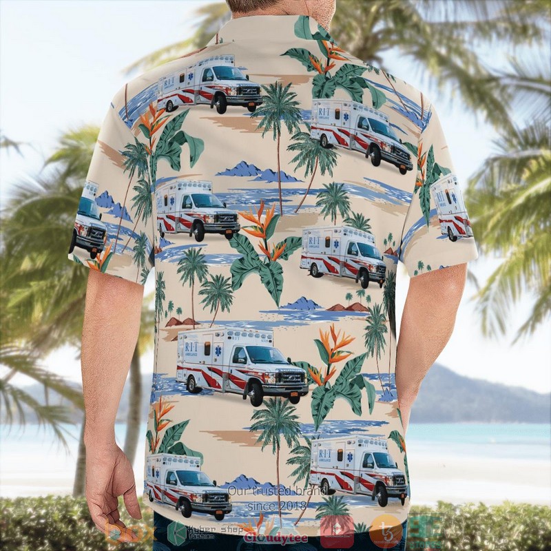 NEW Rochester New York RIT Ambulance Aloha Shirt 4 NEW Rochester New York RIT Ambulance Aloha Shirt word2