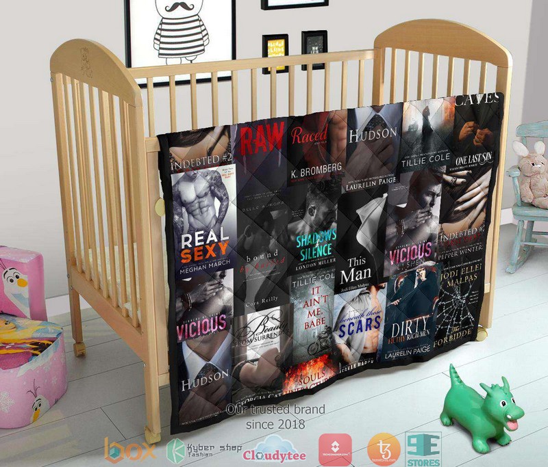 Romance Book Covers Quilt word3
