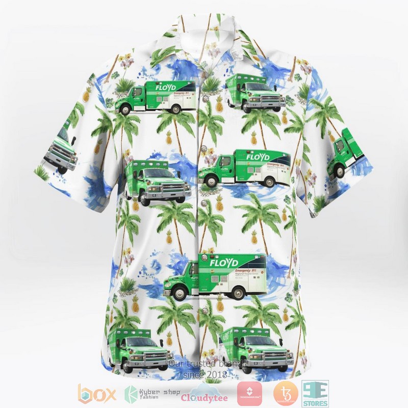 Rome Georgia Floyd EMS Aloha Shirt 2 Rome Georgia Floyd EMS Aloha Shirt word3