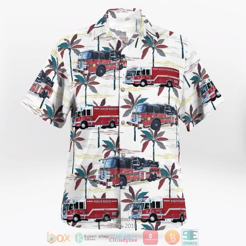 NEW Roslyn Rescue Roslyn Heights New York Aloha Shirt 2 NEW Roslyn Rescue Roslyn Heights New York Aloha Shirt word3
