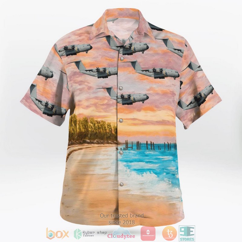 Royal Air Force Airbus A400M Atlas C1 Hawaii 3D Shirt 2 Royal Air Force Airbus A400M Atlas C1 Hawaii 3D Shirt word2