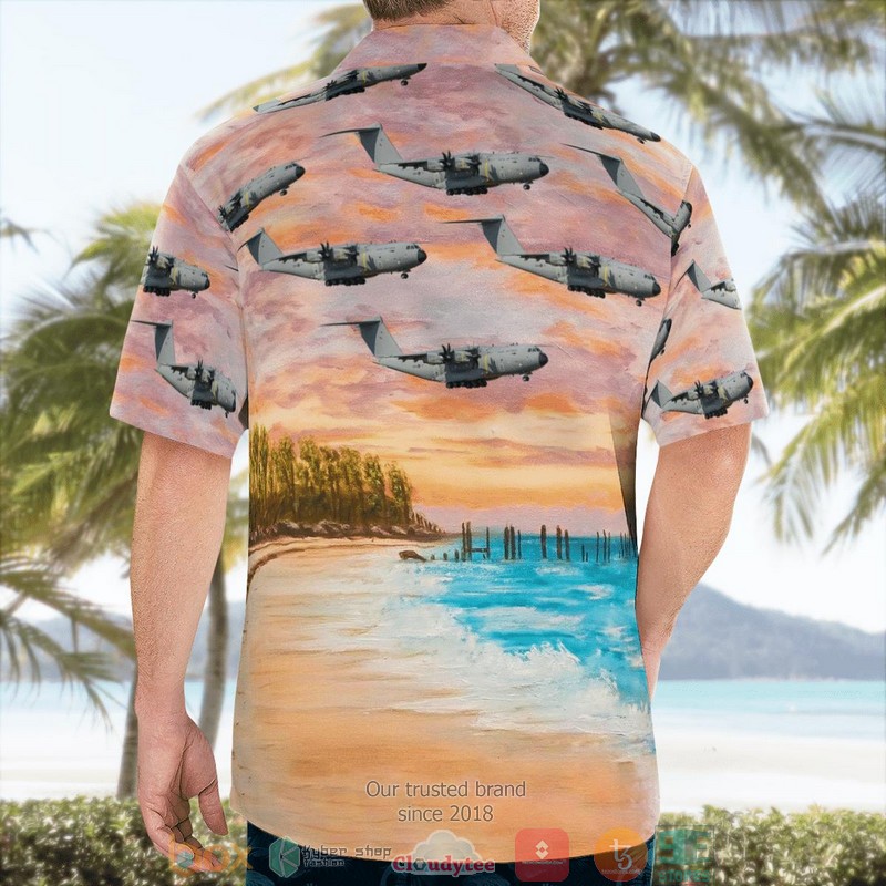 Royal Air Force Airbus A400M Atlas C1 Hawaii 3D Shirt 4 Royal Air Force Airbus A400M Atlas C1 Hawaii 3D Shirt word2