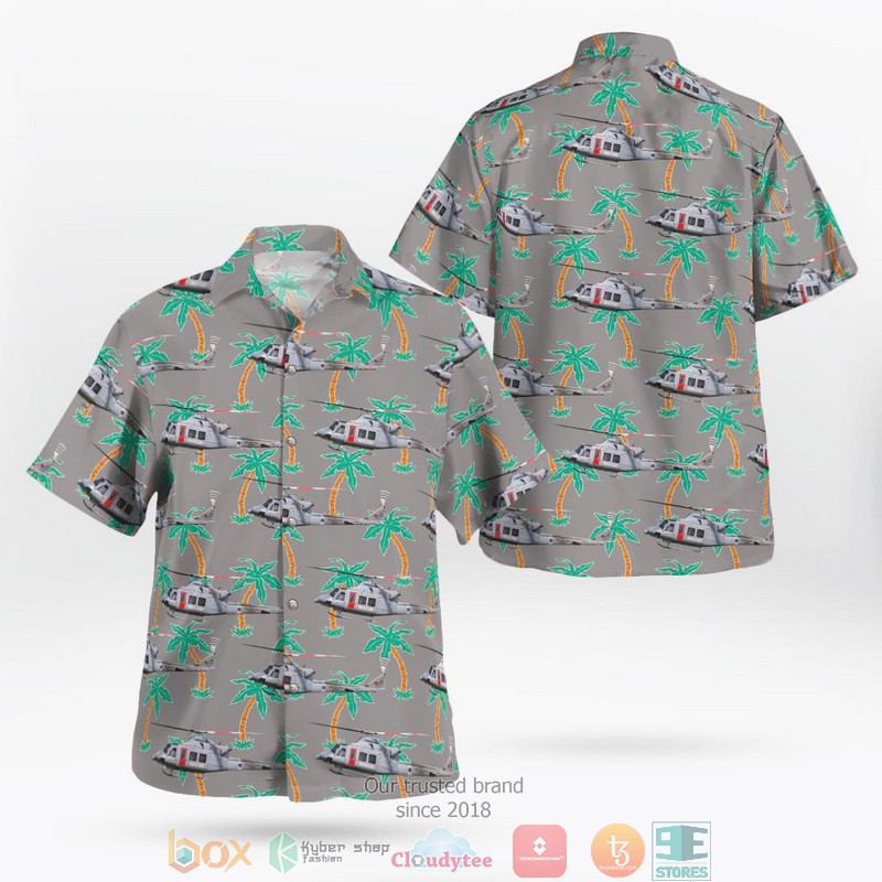 Royal Air Force Bell 412EP Griffin HAR2 Hawaii 3D Shirt word1