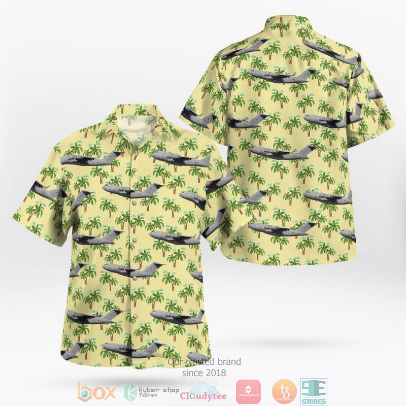 Royal Air Force Boeing C-17A Globemaster III Hawaii 3D Shirt 1 Royal Air Force Boeing C-17A Globemaster III Hawaii 3D Shirt word2