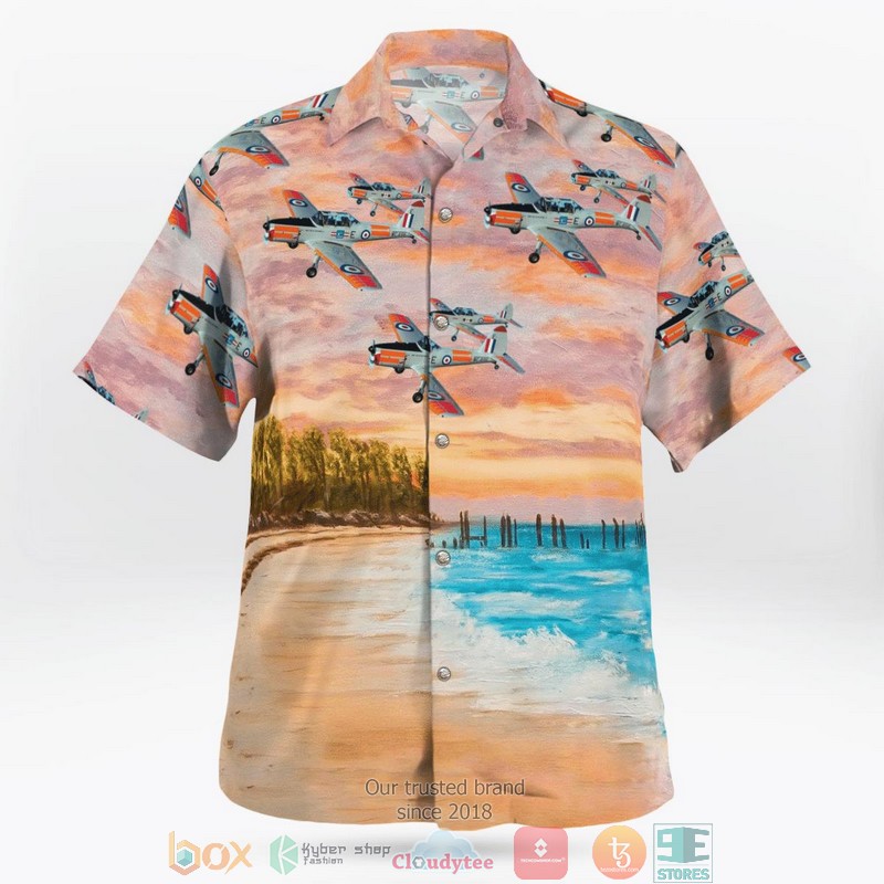 Royal Air Force De Havilland DHC-1 Chipmunk T10 Hawaii 3D Shirt word2