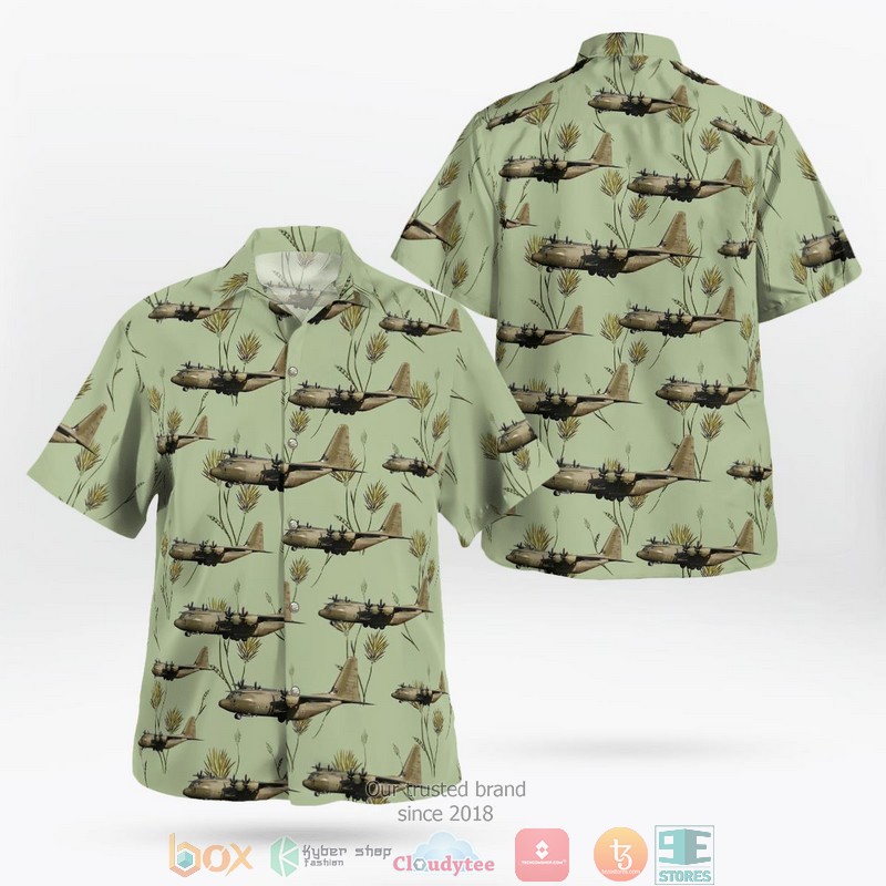 Royal Air Force Lockheed Martin C-130J Hercules C5 L-382 Hawaii 3D Shirt word2