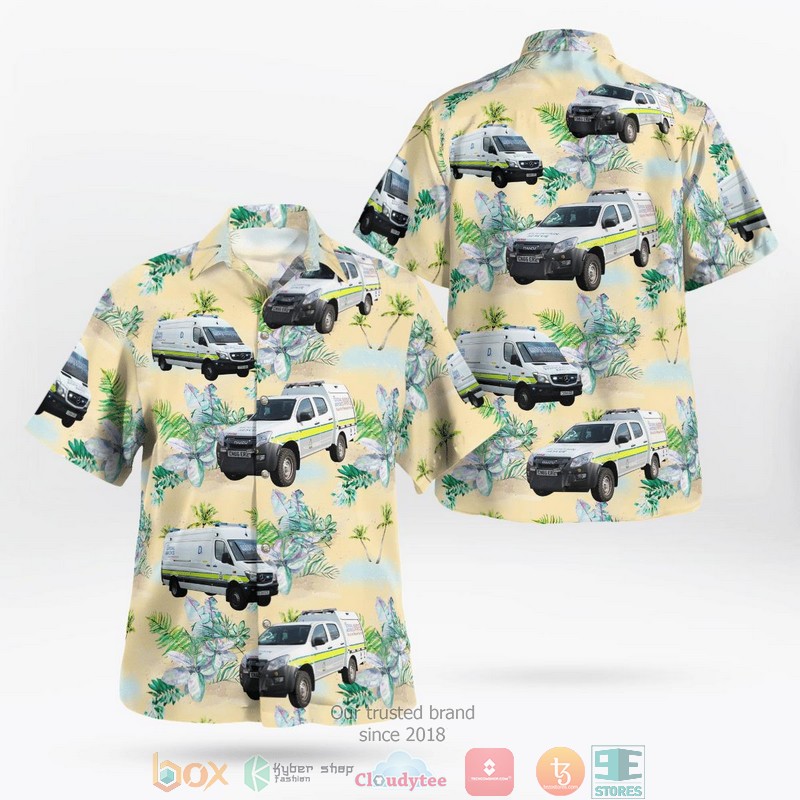 Royal Air Force Mountain Rescue Service RAFMRS Hawaii 3D Shirt