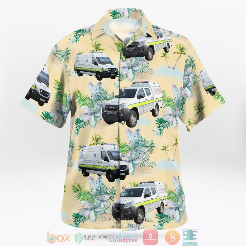 Royal Air Force Mountain Rescue Service RAFMRS Hawaii 3D Shirt word3