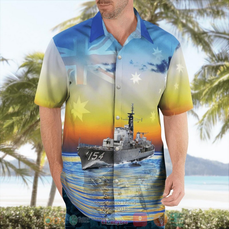 BEST Royal Australian Navy RAN HMAS Duchess D154 Daring-class Destroyer Hawaii Shirt word2