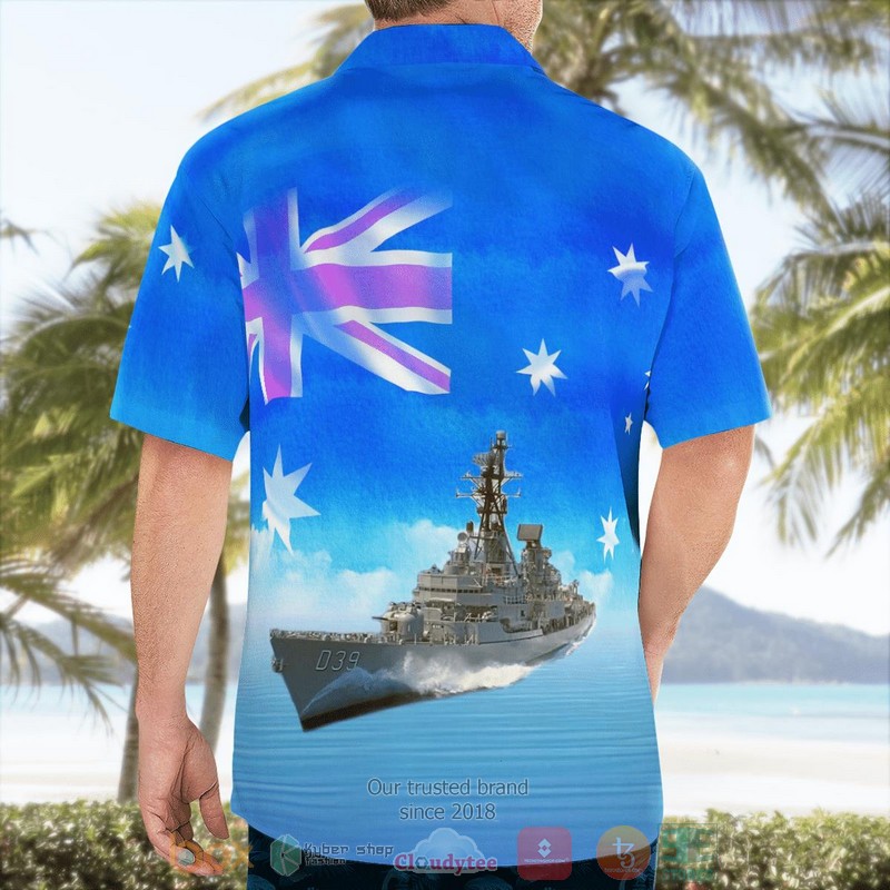 BEST Royal Australian Navy RAN HMAS Hobart D 39 Perth-class Guided Missile Destroyer Hawaii Shirt 2 BEST Royal Australian Navy RAN HMAS Hobart D 39 Perth-class Guided Missile Destroyer Hawaii Shirt word3