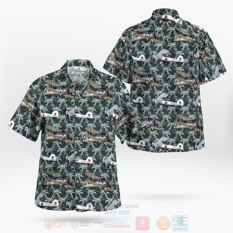 BEST Royal Navy Fairey Swordfish Mk2 3D Aloha Shirt word1