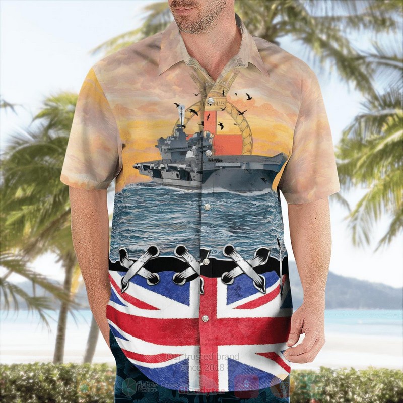 BEST Royal Navy HMS Prince of Wales R09 3D Aloha Shirt 3 BEST Royal Navy HMS Prince of Wales R09 3D Aloha Shirt word1