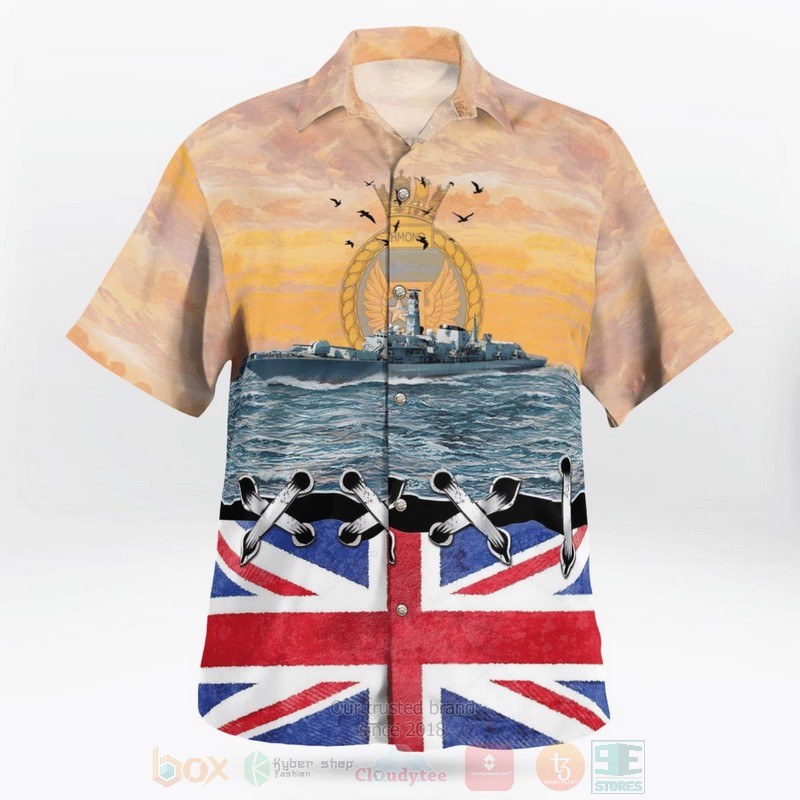 BEST Royal Navy HMS Richmond F239 3D Aloha Shirt 2 BEST Royal Navy HMS Richmond F239 3D Aloha Shirt word2