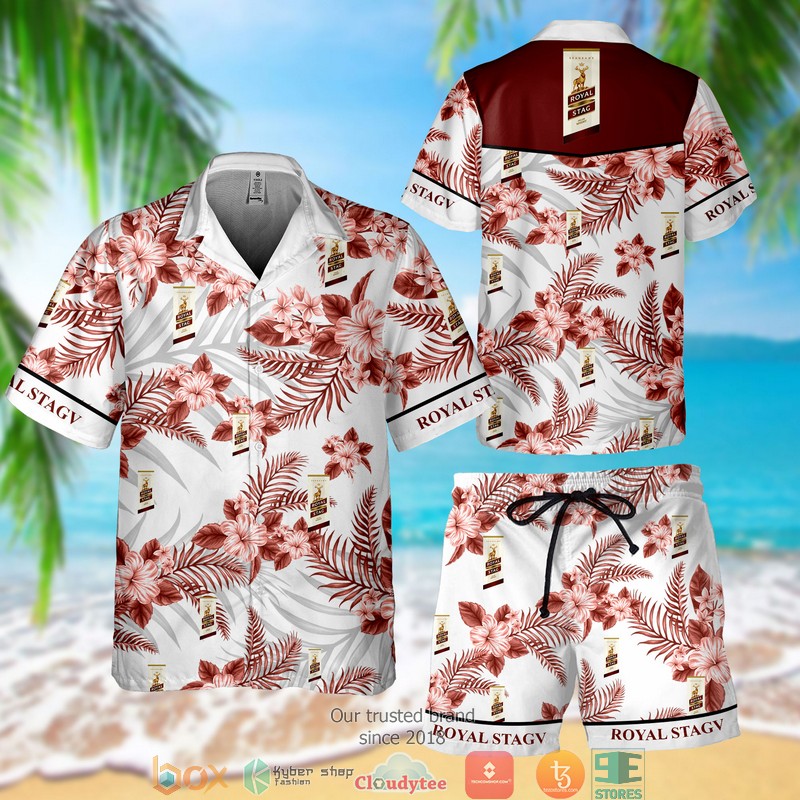 Royal Stag Hawaiian shirt, short