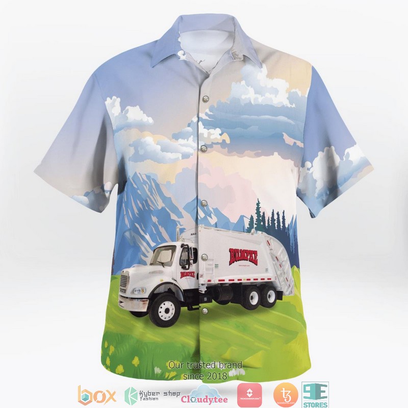 Rumpke Waste n Recycling First Gear Replica Garbage Truck Hawaiian Shirt 2 Rumpke Waste n Recycling First Gear Replica Garbage Truck Hawaiian Shirt word1