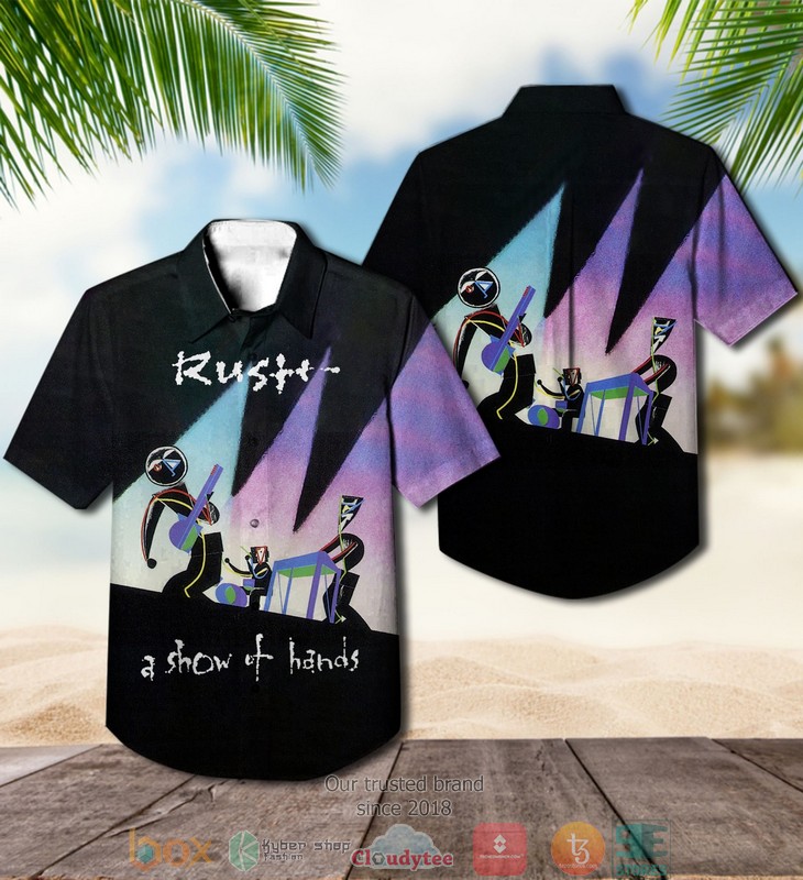 BEST Rush Band A Show Of Hands Aloha Shirt 2 BEST Rush Band A Show Of Hands Aloha Shirt word1