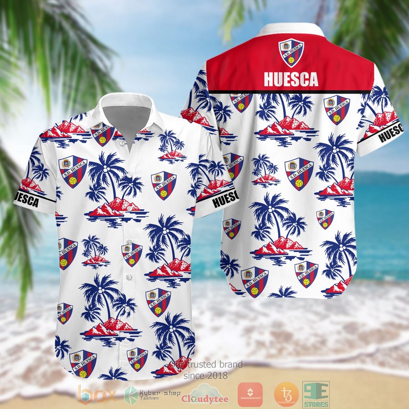 NEW SD Huesca Hawaii Shirt 1 NEW SD Huesca Hawaii Shirt word1