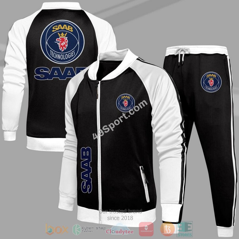 NEW Saab Automobile Tracksuits Jacket and Pant word3