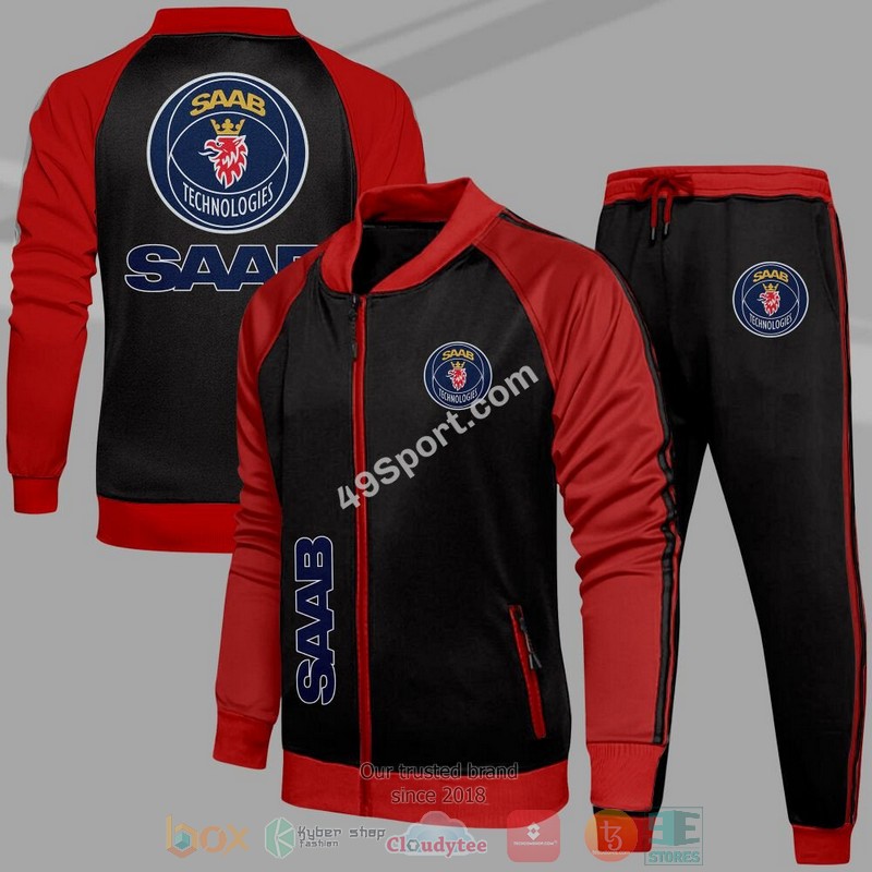 NEW Saab Automobile Tracksuits Jacket and Pant word3