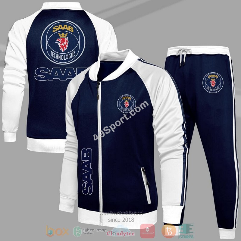 NEW Saab Automobile Tracksuits Jacket and Pant word3