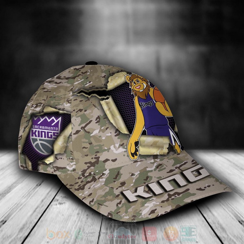 BEST Sacramento Kings Camo Mascot NBA Team Custom Name 3D Cap 3 BEST Sacramento Kings Camo Mascot NBA Team Custom Name 3D Cap word3