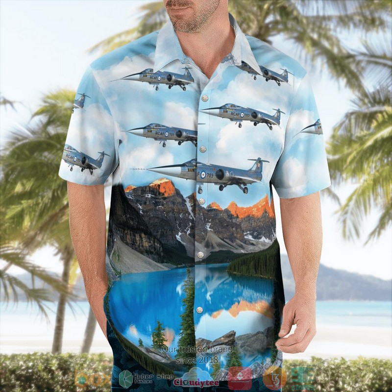 Saint Andrews Canada Canadian Starfighter Museum CF-104 Starfighter Hawaiian Shirt 3 Saint Andrews Canada Canadian Starfighter Museum CF-104 Starfighter Hawaiian Shirt word1