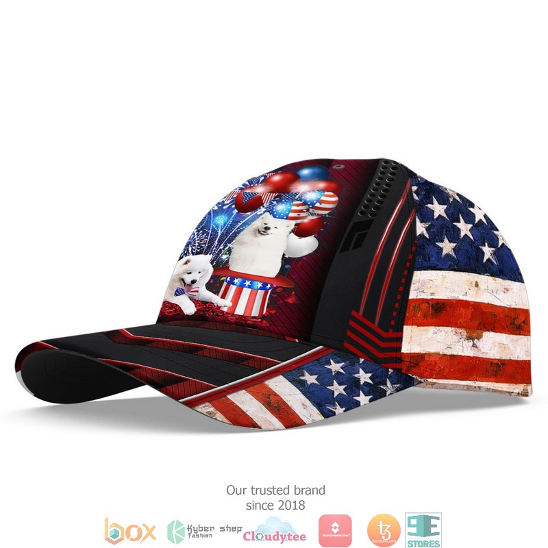 Samoyed Patriot Us Flag Balloon Cap 3 Samoyed Patriot Us Flag Balloon Cap word1