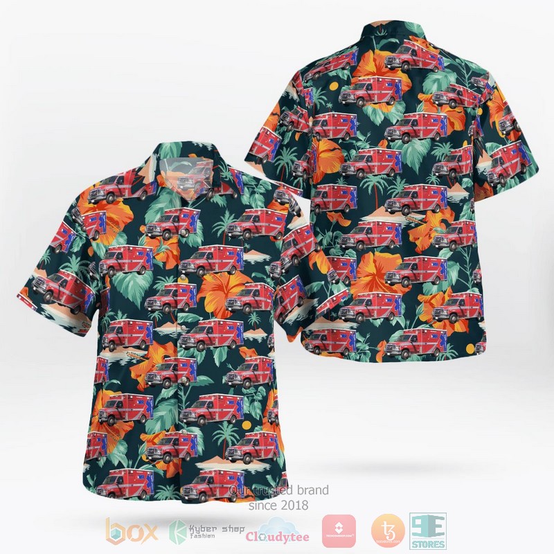 BEST San Diego California AMR Ambulance Hawaii Shirt word1