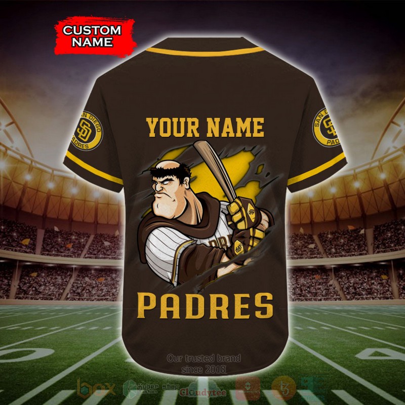 BEST San Diego Padres Custom AOP Baseball Jersey 3 BEST San Diego Padres Custom AOP Baseball Jersey word1