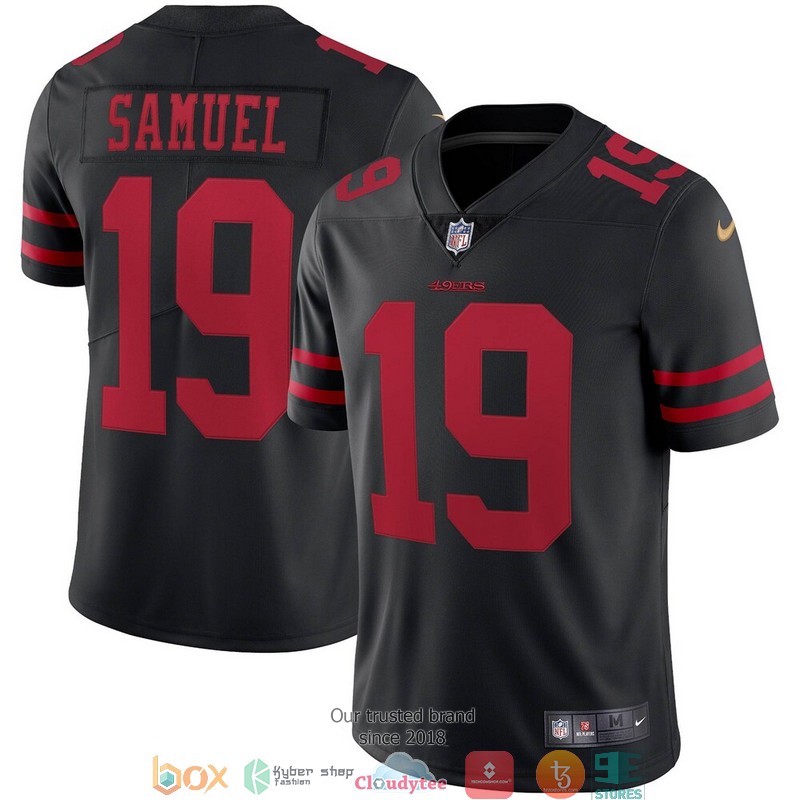 San Francisco 49ers Deebo Samuel Black Vapor Football Jersey 2 San Francisco 49ers Deebo Samuel Black Vapor Football Jersey word2
