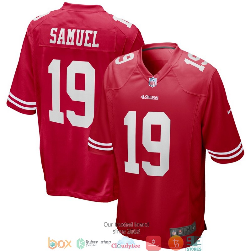 San Francisco 49ers Deebo Samuel Scarlet Football Jersey