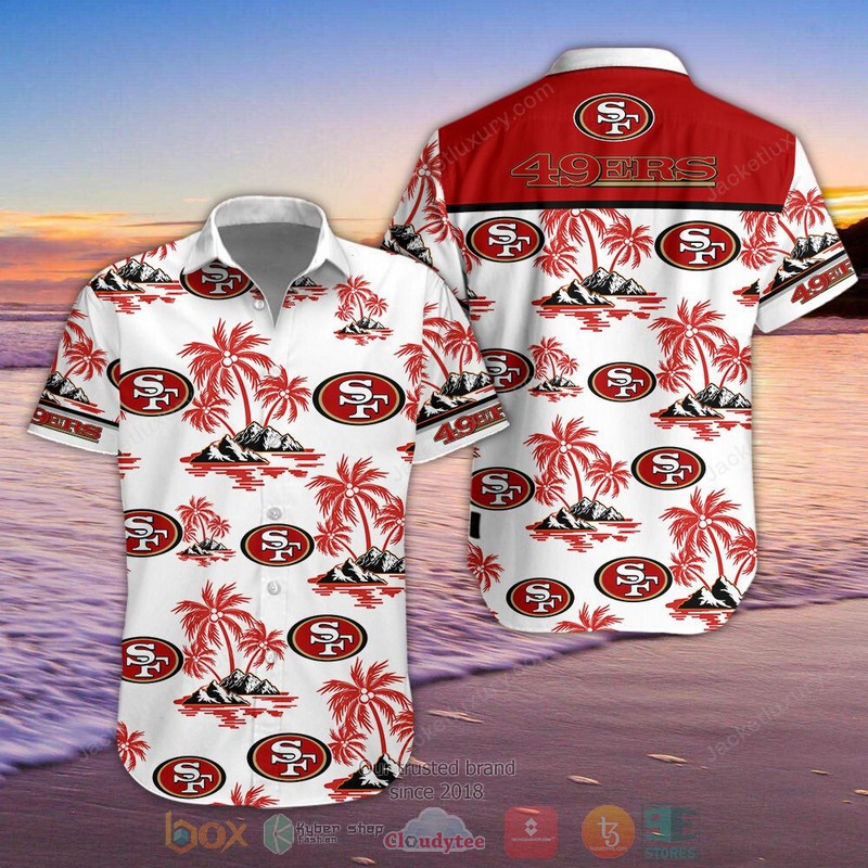 HOT San Francisco 49ers Hawaiian Shirt, Shorts 1 HOT San Francisco 49ers Hawaiian Shirt, Shorts word1