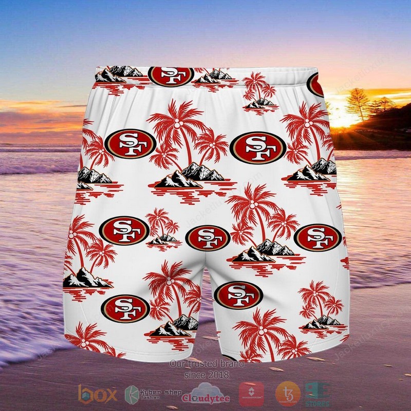 HOT San Francisco 49ers Hawaiian Shirt, Shorts 2 HOT San Francisco 49ers Hawaiian Shirt, Shorts word1